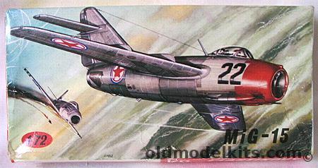 KP 1/72 Mig-15 - North Korean or Czech plastic model kit